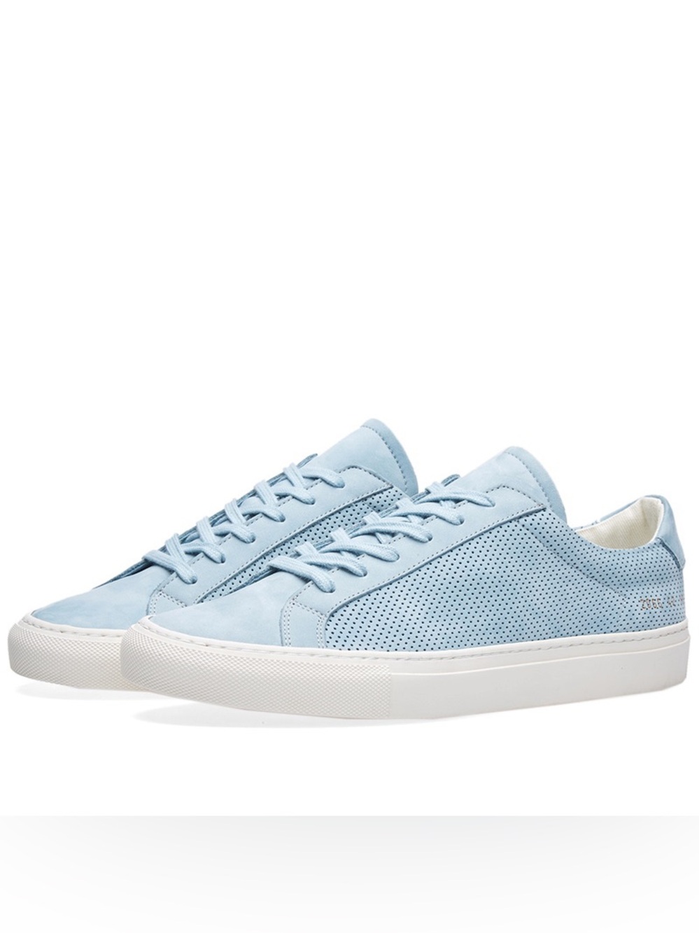 Woman by Common Projects Perforated Low Rise Sneaker